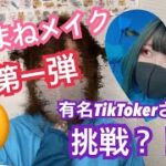 【ものまねメイク】プチプラでTikTokのあのお方に大変身？！