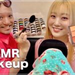 【ASMRメイク】音フェチ必聴！ずっと見ていられるコスメタッピング音！MIYU さんとメイクアップアーティストが化粧品でASMRやってみた！ASMR Tapping & Whispering