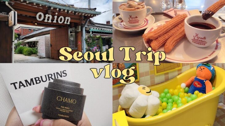 【vlog】2023.7最新🇰🇷韓国旅行で話題のカフェ･コスメ･ショップ巡り🥺安国 弘大 狎鴎亭ロデオ 三清洞