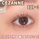 【CEZANNE】普段使いしやすい✨優しめブラウンメイク💓