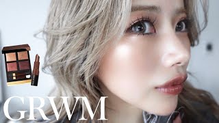 【毎日メイク】最新！底見えコスメで作る秋のメイク💄🍂トムフォードシャドウでボルドーメイク♡