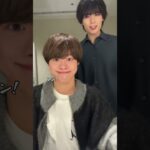 涙袋を作るときの表情集め！&大西プロによるメイクの現実　#なにわ男子 #大西流星 #藤原丈一郎 #大橋和也